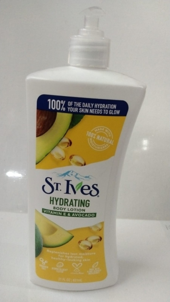 St Ives body lotion 